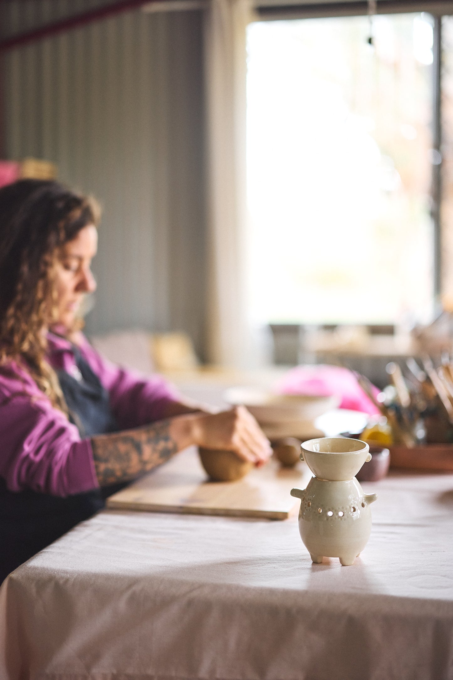 Create Your Own Goddess Sculpture - 3 Weeks Workshop - Wood fired