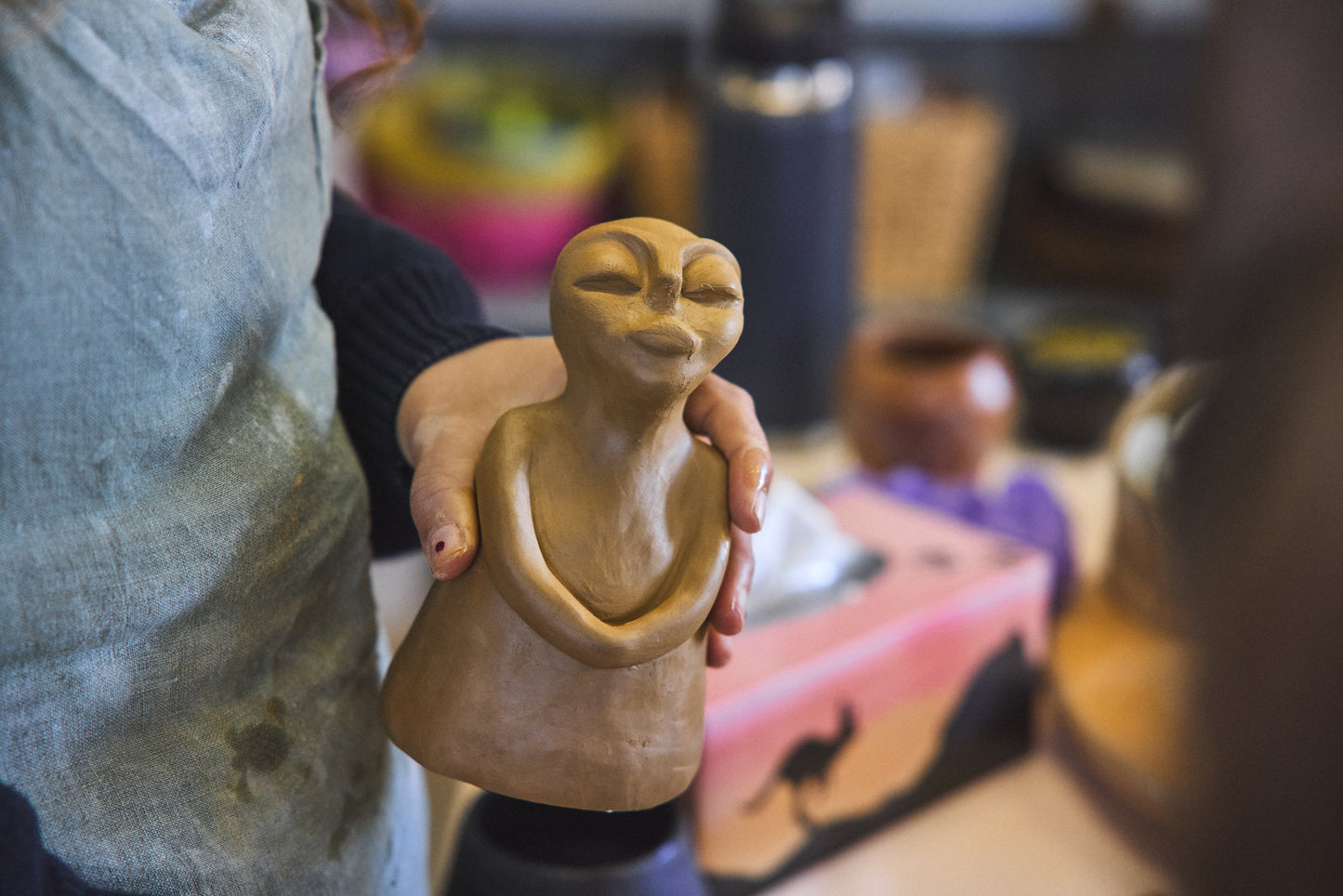 Create Your Own Goddess Sculpture - 3 Weeks Workshop - Wood fired