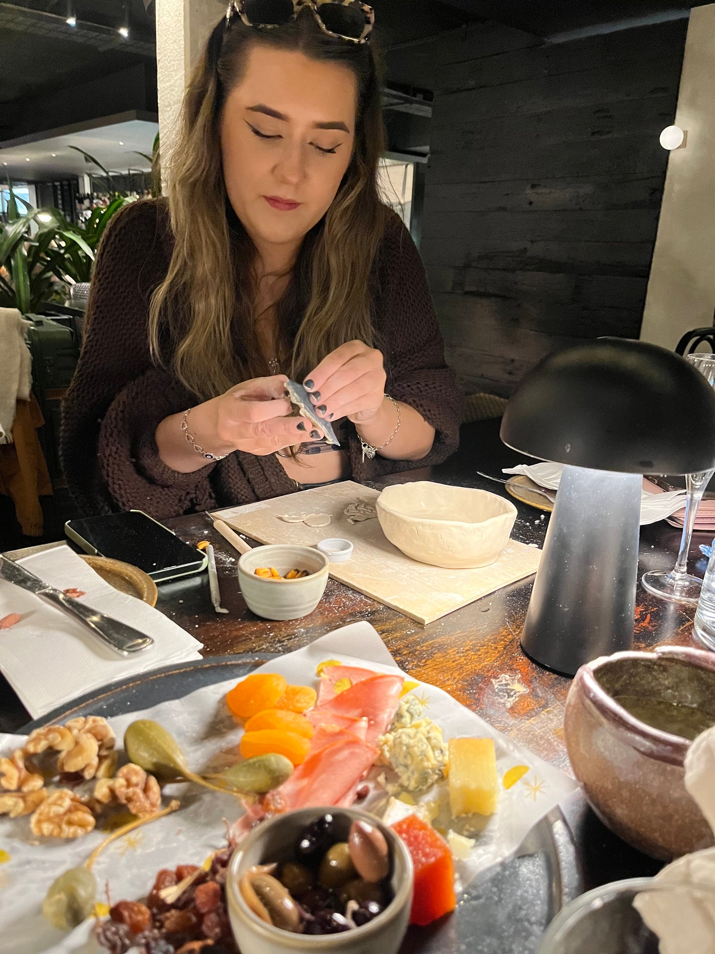 Pottery and Wine