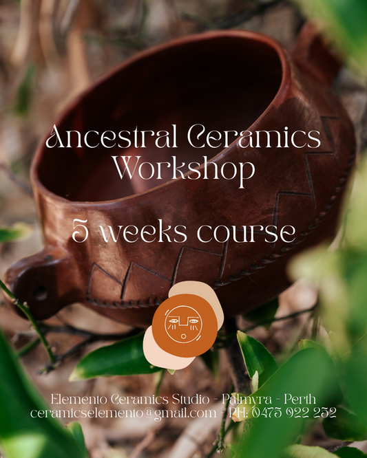 Pottery 5 weeks course - Create a pottery collection - wood fired