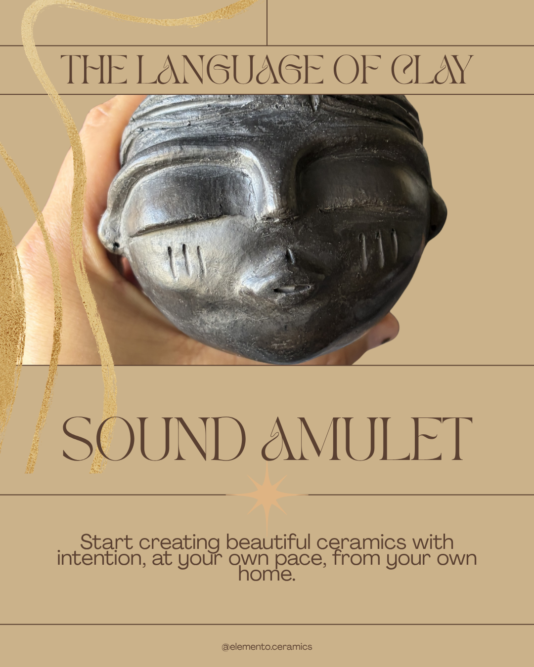 The Language of Clay - 1 Sound Amulet - ONLINE COURSE