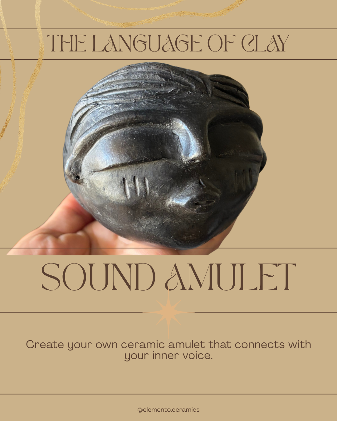 The Language of Clay - 1 Sound Amulet - ONLINE COURSE