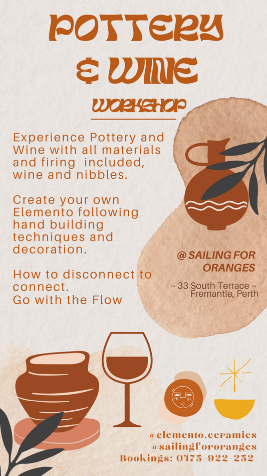 Pottery and Wine